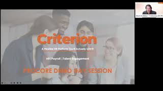 Procore  Criterion November Demo Days [upl. by Nonnaehr600]