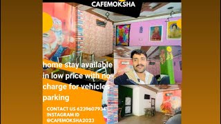 Cafémoksha near by Nainikhad HP room available no parking charge ⛰️🏞️🛋️ with best food service [upl. by Bouchard]