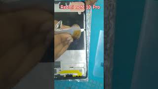 Redmi note 10 pro Display Change smartphone repair viralvideo shortvideo short shorts [upl. by Sairu775]