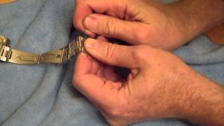 How To Resize And Adjust A Metal Watch Band [upl. by Conah]