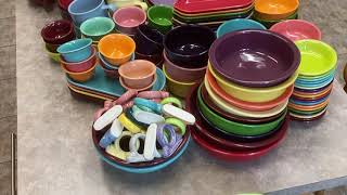 Fiestaware Collection Post 86 [upl. by Neerbas945]