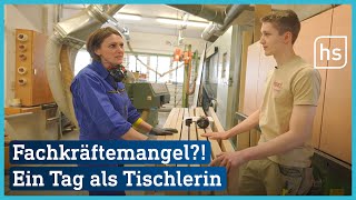 Handwerker gesucht So attraktiv ist der TischlerBeruf  hessenschau [upl. by Yehudit422]