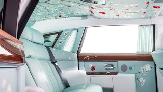 RollsRoyce Phantom Serenity INTERIOR Walk Around In Detail Commercial RR Phantom EWB CARJAM TV 2015 [upl. by Justin]