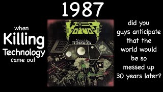 VOIVOD  30 Years Later  KILLING TECHNOLOGY [upl. by Larentia]