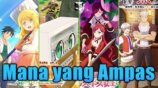 Menghakimi 4 Anime Isekai Summer 2023 Part 2 Vending Machine Level 1 Padri Agung LasTame [upl. by Cullin]