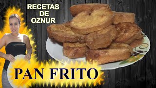 👩‍🍳 PAN FRITO CON HUEVO 👩‍🍳 recetas de cocina faciles rapidas y economicas de hacer  comidas ricas [upl. by Irrab]