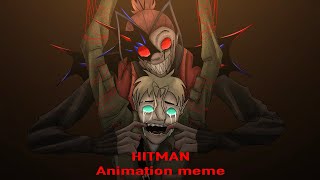 HITMAN  Animation meme FlipaClip FLASH WARNING [upl. by Ecirtra]