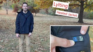 Lylting Heated Jacket 8 heating zones to keep you warm heated jacket mensjackets [upl. by Chelton836]