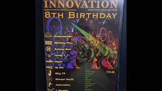 Old School Drum and Bass Grooverider Foxy Fatman D Riddla Innovation 8th Birthday Bash [upl. by Adnuahs262]