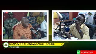 HE NANA ADDO DANKWA AKUFOADDO SPEAKS ON HELLO1015FM [upl. by Namref301]