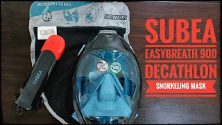 Unboxing Easybreath 900  Decathlon I Subea Full Face Snorkel Mask for Underwater Immersion [upl. by Evadnee]