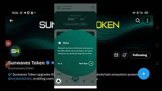 FREE Mining of Sunwaves tokens  Ice Network  Listing soon  Crypto  KYC Verification [upl. by Sophi]