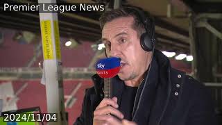 Gary Neville calls out two players after Man United draw with Chelsea [upl. by Dasha]