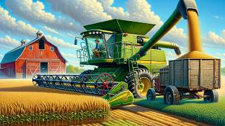 Day 2 Going from BROKE to BILLIONAIRE in Farming Simulator [upl. by Maclay]