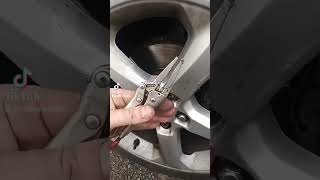 Best Kept Secret To Locking Wheel Nut Removal With No Specialist Tools [upl. by Akirderf732]