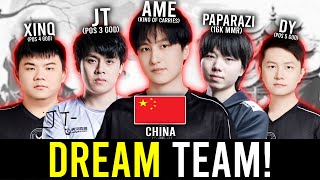 AME build a DREAM TEAM in CHINA  quotThe Comeback of CHINESE DOTAquot [upl. by Aderb]