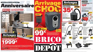 Catalogue BRICO DÉPÔT du 13 au 26 octobre 2023 💥 Arrivage BRICOLAGE 🔴 JARDINAGE 🟢 RÉNOVATION ⚫️ [upl. by Naujahs320]