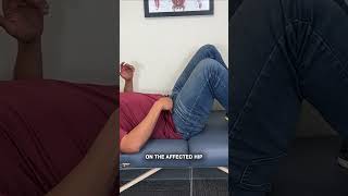 Torn Hip Labrum Pain Relief Exercise [upl. by Akeenahs]