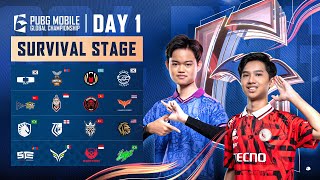 ID 2024 PMGC League  Survival Stage Day 1  PUBG MOBILE Global Championship [upl. by David170]