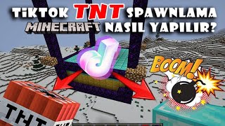 TİKTOK CANLI YAYINLARDA HEDİYE GELDİKÇE TNT SPAWNLAMA NASIL YAPILIR [upl. by Robi]