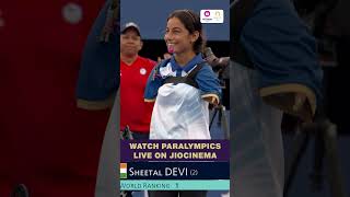 The Crowd Goes Wild as Sheetal Devi Takes the Stage  Paralympics Archery Highlights  JioCinema [upl. by Wallraff594]