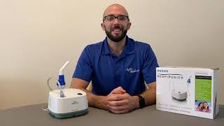 Respironics InnoSpire Essence Compressor Nebulizer Overview [upl. by Ariaes]