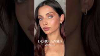 Natural Coloured Contacts for Dark Brown Eyes  DESIO LENSES colouredcontacts desiolens [upl. by Behrens]