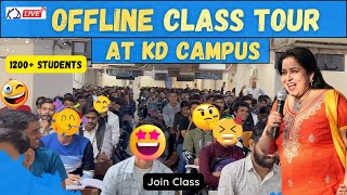 Offline Class Tour in KD Campus I 1200 Students I Neetu Singh I Funny Students [upl. by Riggs68]