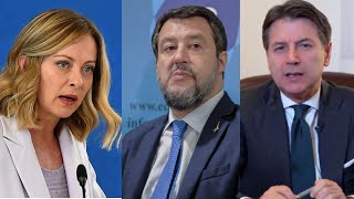 Sondaggio Quorum Youtrend balzo in avanti di FdI e M5s chi crolla a picco a sinistra [upl. by Aerdnaxela]