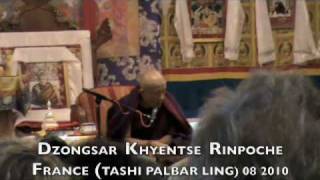 DZONGSAR KHYENTSE RINPOCHE [upl. by Kramal]