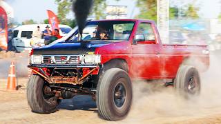 OffRoad Drag Racing in Thailand 1000 HP Turbo Diesel [upl. by Russi]