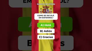 Saudações em espanhol quiz auladeespanhol espanholparabrasileiros quiz quizespaña [upl. by Elmaleh234]