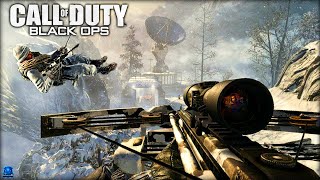 Call of Duty Black Ops 1  Campaign  Mission 11  WMD Part 2 Stealth Winter Crossbow Ninja [upl. by Erdnad]