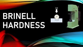 Brinell Hardness Test Indentation Hardness Testing Method  Mechanical Engg [upl. by Garret845]