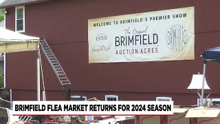 Brimfield Flea Market opens 2024 spring show [upl. by Adnaw471]