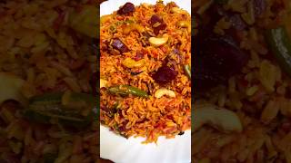 Beetroot Pulao In An Instant Pot beetrootpulao chukandarpulao pulao lunchrecipe [upl. by Leafar818]