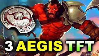 3 AEGISES 2 ANCHORS vs TFT  EU FINAL  WESG 2018 DOTA 2 [upl. by Dnomde]