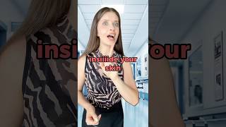 A problem with her skin 🏥 englishteacher teachingenglish englishvocabulary [upl. by Hoban396]