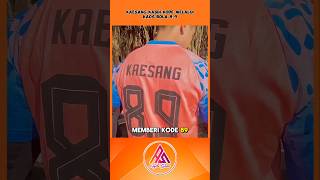 KAESANG PANGAREP KASIH KODE DARI KAOS BOLA NOMOR 89 videoviral shortvideo fyp [upl. by Nuli]