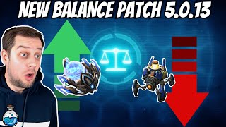 New StarCraft 2 BALANCE PATCH WIDOW MINE DOWN  5013 Patch review [upl. by Sucam]