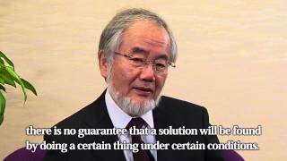 Message from Yoshinori Ohsumi THE 2012 KYOTO PRIZE [upl. by Templia233]