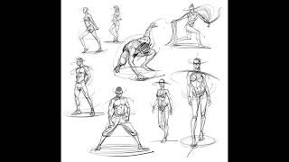 Gesture Drawing Tutorial Sample [upl. by Einhapets]