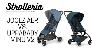 Joolz Aer Vs UPPAbaby MINU V2 Compact Stroller Comparison [upl. by Sirovaj]