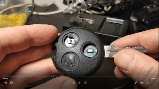 Smart Fortwo Forfour Key fob repair [upl. by Aken442]