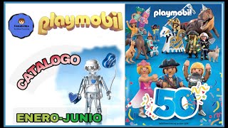 CATALOGO 50 ANIVERSARIO PLAYMOBIL EneroJunio 2024 [upl. by Gustavo]