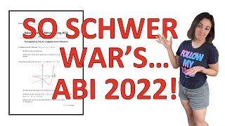 🤯😩😭 So schwer war das ABI 2022 in NRW  Aufgaben und Lösungen Abitur OHimi  Rekonstruktion Klausur [upl. by Suivatna458]