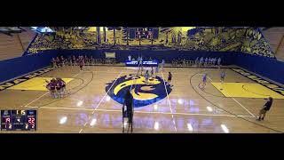 Hamline University vs Whitman College Womens Volleyball [upl. by Olonam134]