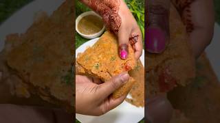 🌿🌮 Healthy Breakfast Recipe  Suji Ka Chilla  Suji Ka Nashta  Easy Recipe shorts viralvideo [upl. by Bortman]