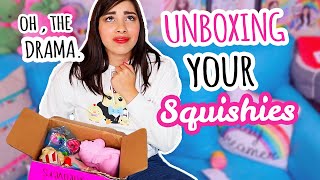 Unboxing YOUR Squishy Packages  Squishy Makeover Candidates [upl. by Sandor]