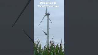 3ème visite du Parc éolien de MauzéThouarsais [upl. by Ynolem]